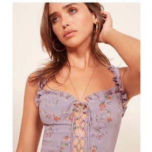 Reformation Naples Midi Dress, Size 2